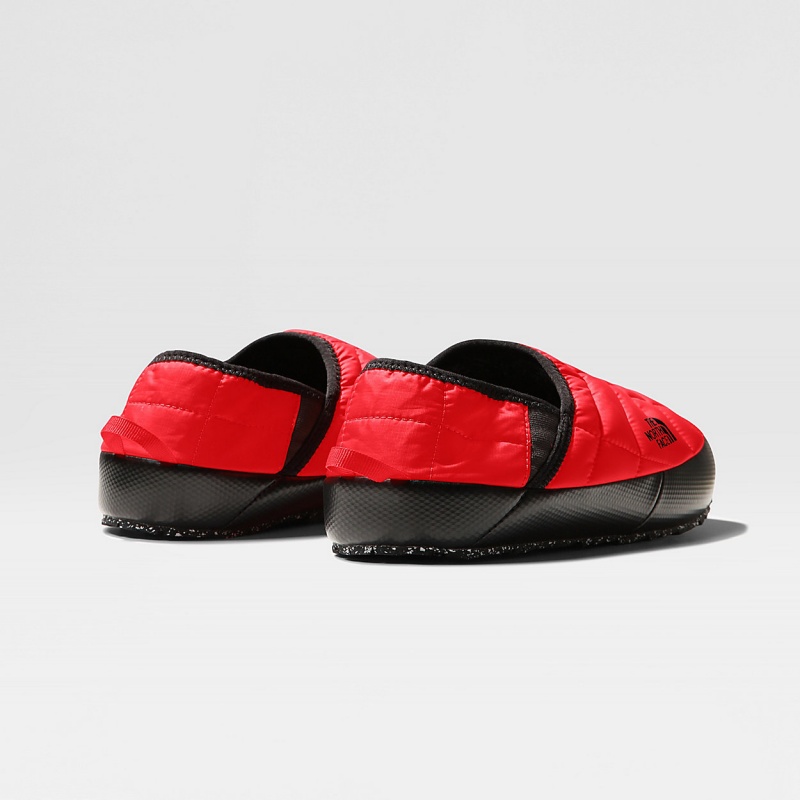 The North Face ThermoBall™ V Traction Winter Mules Tnf Red - Tnf Black | NPMFYQ-142