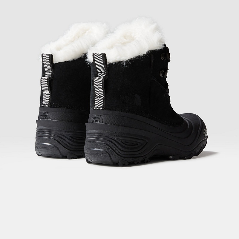 The North Face Shellista V Lace Waterproof Snow Boots Tnf Black - Tnf Black | FOLDRY-927