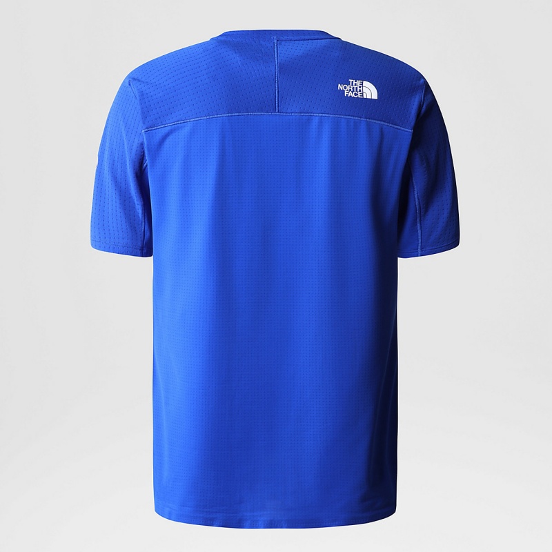 The North Face Summit Crevasse T-Shirt Tnf Blue | MZRUWF-174